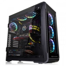 THERMALTAKE VIEW 32 TG RGB TEMPERED GLASS 4 RIING MID-TOWER CASING
